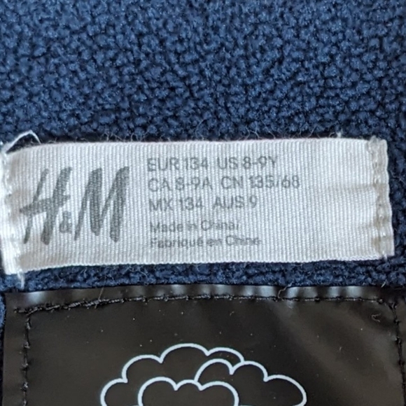 H&M Rain Jacket Boys Size 8-9 Red - Picture 14 of 15